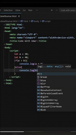 IF ELSE statement in JavaScript | If else condition in JavaScript
