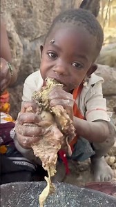 The daily life and diet of the Hazarbi tribe #africa