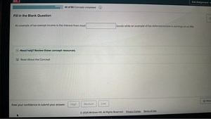 An example of tax-exempt income is the interest from most __ bo... | Filo