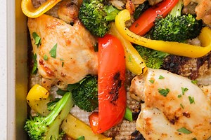 Recipe: 5-Ingredient Whole30 Sheet Pan Chicken