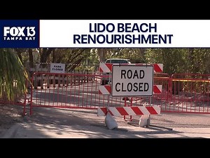 Lido Beach renourishment to start by the end of 2025