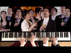 Drinking Song (Brindisi) from La Traviata by Verdi (piano duet)