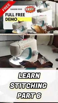 LEARN STITCHING|| PART 6 #shorts