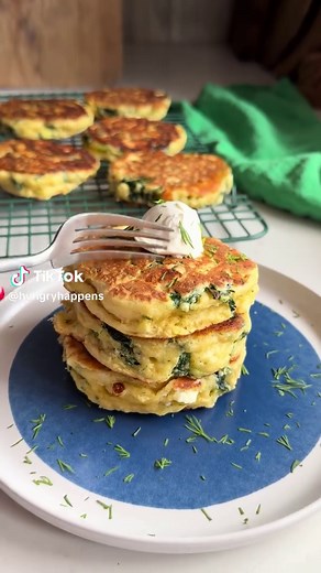 Spinach Feta Pancakes Recipe for Healthy Eating