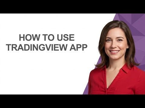 How to Use Tradingview App - AshleyHowTo