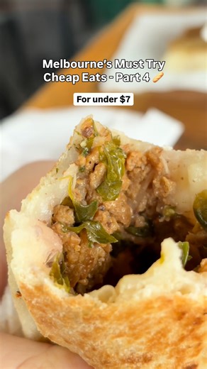 Melbourne Vegan Guide on Instagram: "💰🍴CHEAP EATS IN MELBOURNE – EPISODE 4. There is a reason @tammysborek ’s is beloved by vegans and non-vegans alike. With a huge amount of hearty comforting vegan borek on offer (most for only $7!), it's almost impossible to visit Preston Market without stopping by. You can also get vegan gozleme and vegan treats at Tammy's too if you’d like! Comment CHEAP below and we will DM it to you There are usually long lines over the weekend, but trust us, the wait is