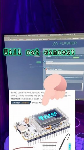 How to fix heltec v3 not connecting ! #cybersecurity #meshtastic #offgridtech
