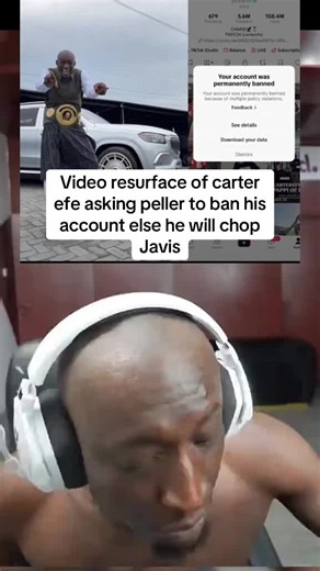 Did Peller Get Carter Efe's Account Banned? Evidence & Context