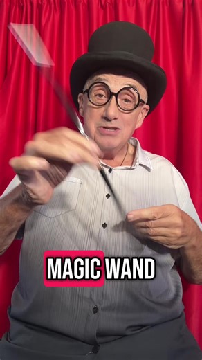 An “Appearing Magic Wand” easy to perform. Go to my Website and the other videos of what I have to offer…#magictricks #appearingwand #magicwand #magician #