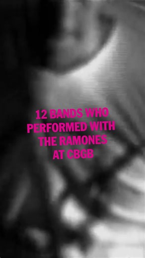 You can pick one show to go to – what do you choose? | Ramones