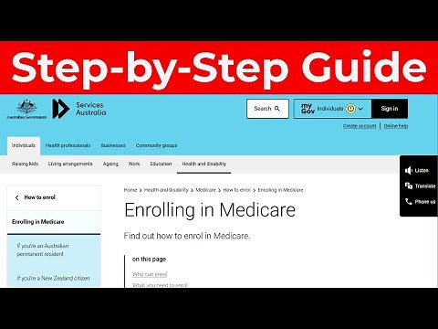 How to Apply for Medicare Card Online in Australia – Step-by-Step Tutorial for Extreme Beginners