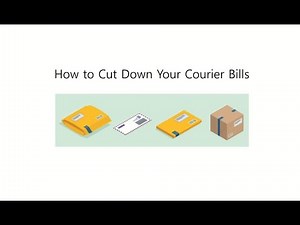 Save Cost on your Courier & Parcels Bills