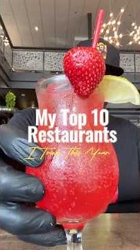 These Were My Favorite Places I Ate This Year 🍽️ #foodie