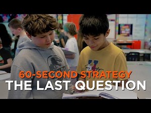 60-Second Strategy: The Last Question