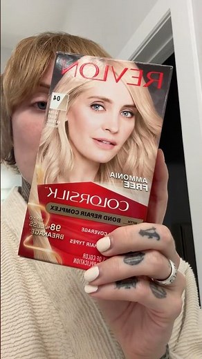 #diy #hairdye #boxdye #revlon #haircolortutorial