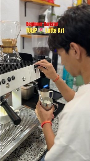 Beginner Barista | Barista Training | Tulip Latte Art |