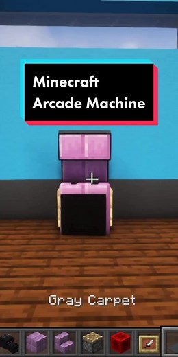 DIY Arcade Machine Tutorial in Minecraft