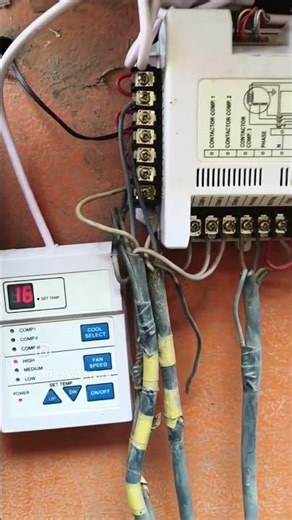 DX-AHU PCB change 3 compressor #starhvacsys #starhvacsystem