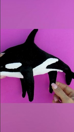 Making a Plush Brainrot Orcalero Ocala - DIY Tutorial #brainrot #diy