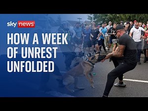 How a knife attack in Merseyside led to a week of unrest and riots