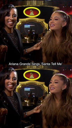 1.9M views · 23K reactions | Back in 2014, #ArianaGrande sang her famous Christmas song ‘Santa Tell Me’  | Access | Facebook