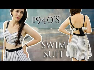 Sewing a Vintage Swim Suit | 1940's Swim Wear
