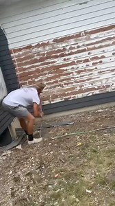 Spraying siding using superpaint #sherwinwilliams #painting #satisfy | K Pro Painting