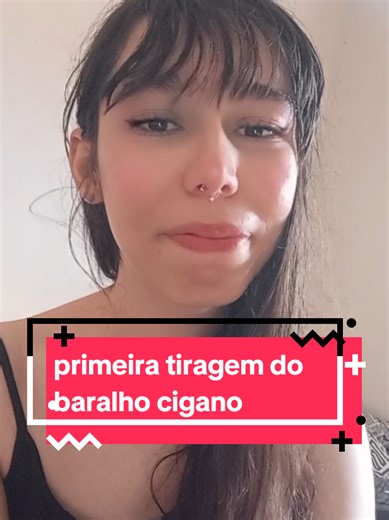 Não liguem pra minha cara, acabei de acordar 🤠 #tarot #witchtok #baralhocigano #cartomante