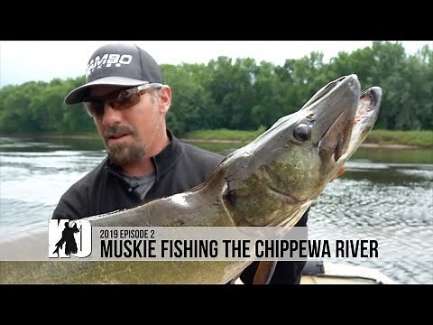 Fishing the Chippewa River for MOMMA MUSKIE - Episode 2