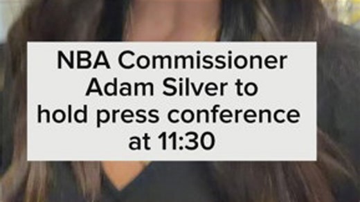 KING 5 will stream press conference with NBA Commissioner Adam Silver