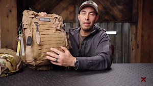 Vertx Siege Backpack - Durable, Water-Resistant with Multiple Compartments for Hiking, Travel, and Everyday Use, Wolf Grey - One Size