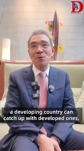 412K views · 793 reactions | What insights can other developing countries draw from China's rise? Speaking at the Beijing Forum, Lin Yifu, former vice president of the World Bank, emphasized that China's development serves as both an inspiration and a source of practical experience for countries throughout the Global South. #2025BeijingForum #development #experience | Discover Beijing | Facebook