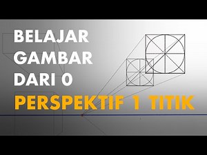 1-Point Perspective Drawing Tutorial - Learn to Draw from 0 Ep.4
