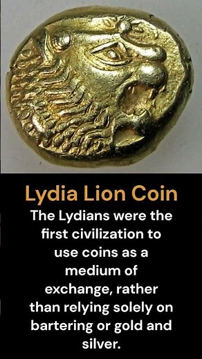 First coin ever made! Lydia lion coin- Did you know?