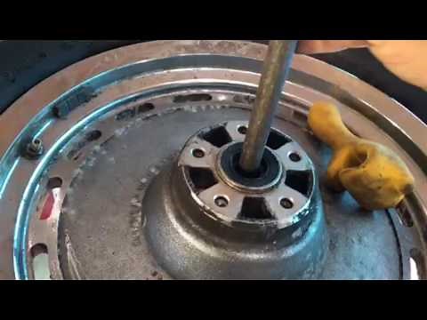 Modified Harbor Freight Motorcycle Tire Changer