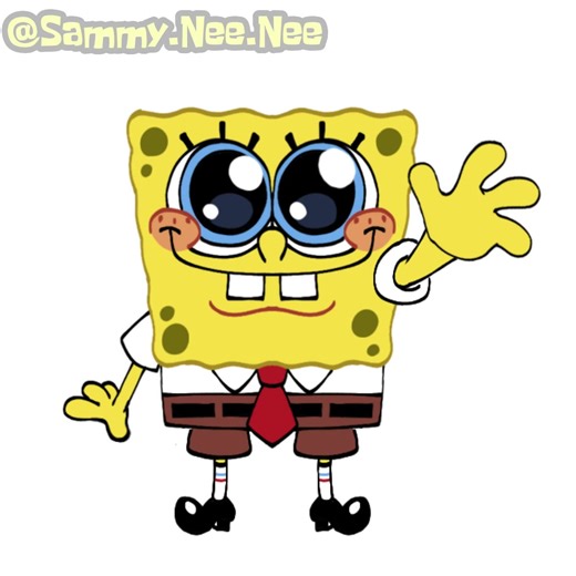 Adorable SpongeBob Animation Says Hi!