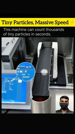 Tiny Particles, Massive Speed⚡🚀#Tech #Automation #Innovation #Engineering #Future #Machines