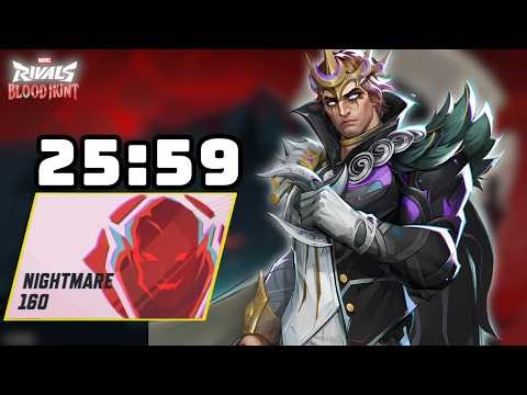 Moon Knight Solo Nightmare 160 in Blood Hunt PVE Mode - Marvel Rivals