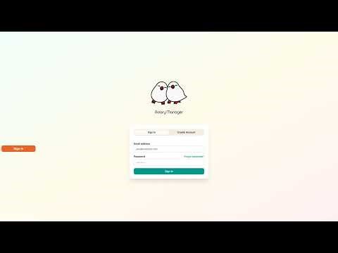 AVIARY MANAGER QUICKLOOK