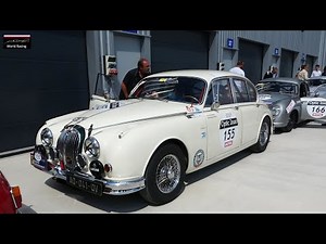 Jaguar MkI & MkII FIA Race Car Pure Sound ! Tour Auto 2021