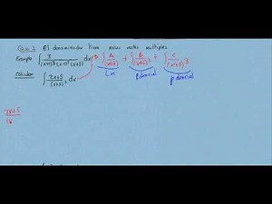 Integrals of rational functions with 3 real multiple roots