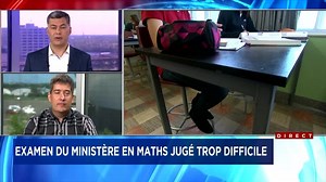 Un examen de mathématiques trop difficile selon les enseignants