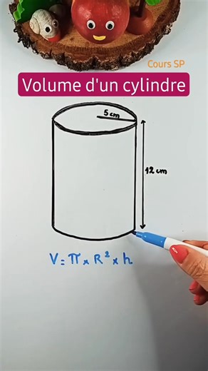 163K views · 1.9K reactions | Volume Cylindre #calcul #volume #cylindre #pourtoi #fyp #exams #maths #college #dnb #methode #courssp #math | Courssp-maths | Facebook