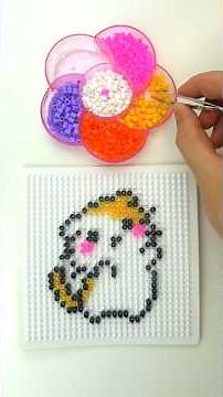DIY Kawaii Cat with Perler Beads | Fun and Easy Craft