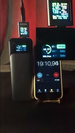 Anker 737 powerbank charging