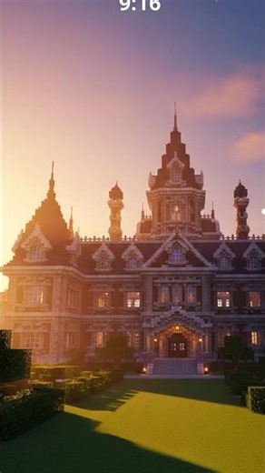 UNBELIEVABLE Golden Hour Sunlit Mansion That Will BLOW Your Mind! #Shorts