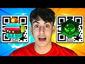 x30 DROP CAOTICO y x25 CAJAS GLOWBERT GRATIS!? Con CODIGO QR OFICIAL de Brawl Stars 2026 Funcionan?
