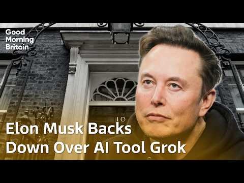 Elon Musk to stop X’s AI chatbot Grok making sexualised images of people | Good Morning Britain
