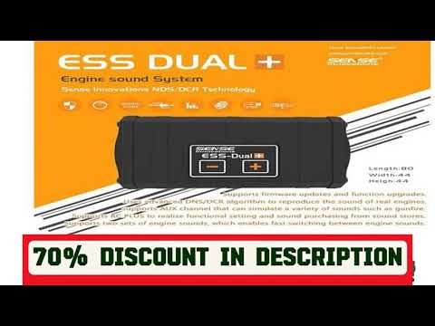#RC Car Sense ESS-ONE ESS-DUAL 2 Speakers Engine Sound Simulator For Axial SCX10 II WRAITH ARRMA LO