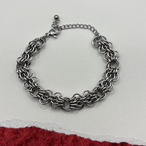 Runavlinder Chainmaille Bracelet - Rare Collection - Stainless Steel Chain Mail - Handmade Chainmail Jewelry - Etsy